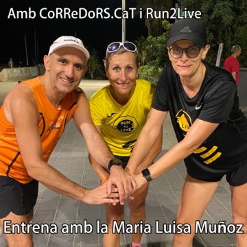 Entrenaments presencials amb Maria Luisa Muñoz: CoRReDoRS.CaT i Run2Live
