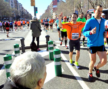 2015 maratobcn km19 meridiana350