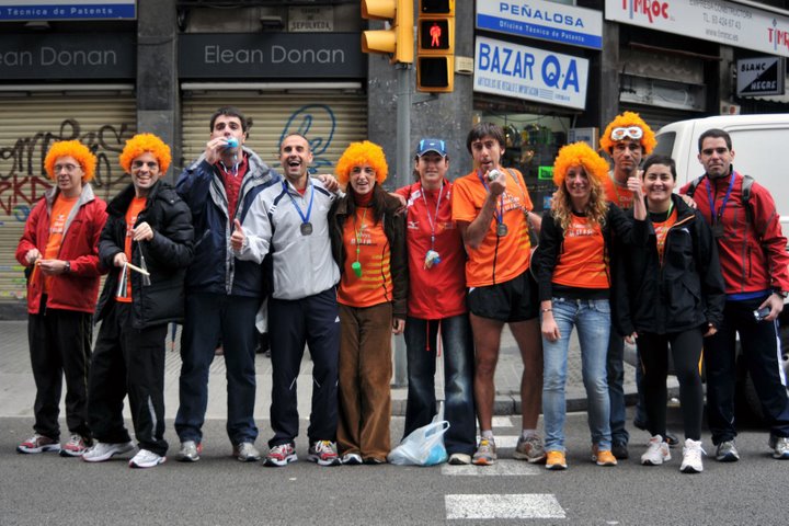 maratn 2009 despus.animacin km41 -