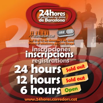 24 hores d’ultrafons en pista de Barcelona 2021